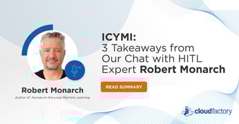 ICYMI: Key Insights from HITL Expert Robert Monarch