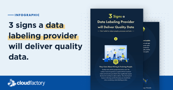 3 Signs Data Labeling Provider Delivers Quality Data [Infographic]