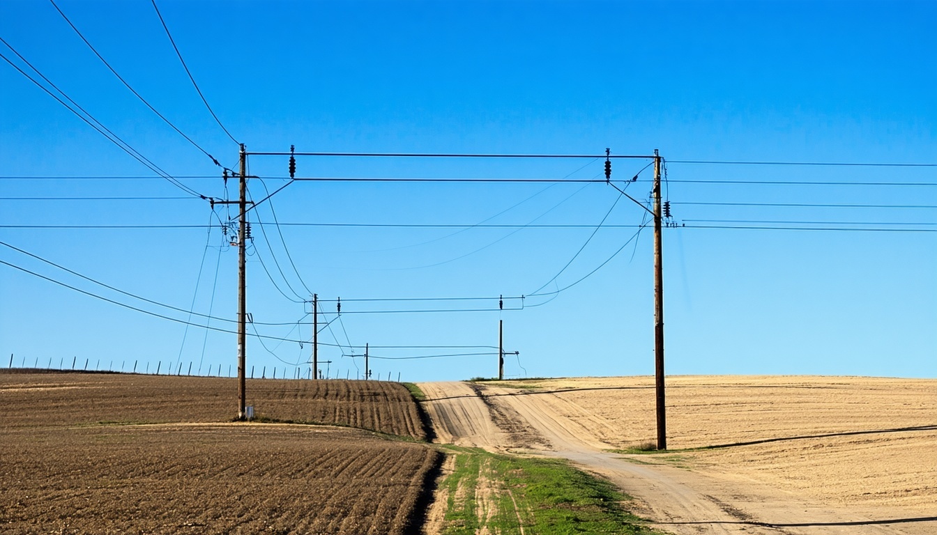 electric lines and poles-3