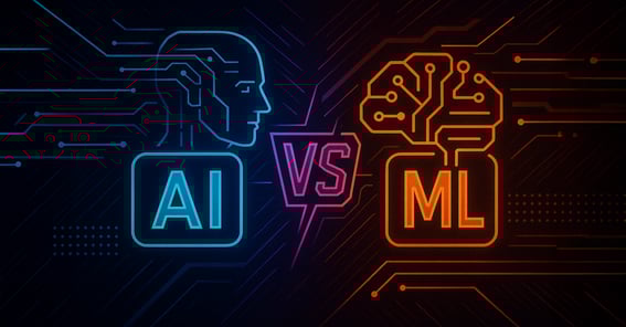 Machine Learning vs AI: Key Differences & Business Applications