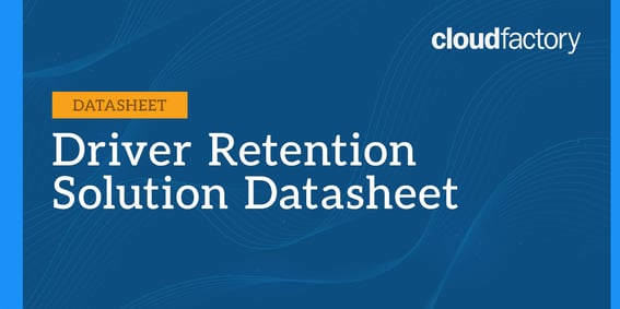 Driver Retention Solution Datasheet