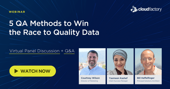 5 QA Methods to Win the Race to Quality Data