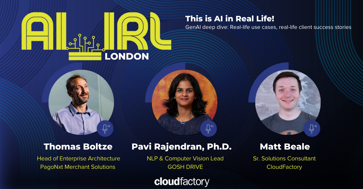AI_IRL London March 2025 - Speakers