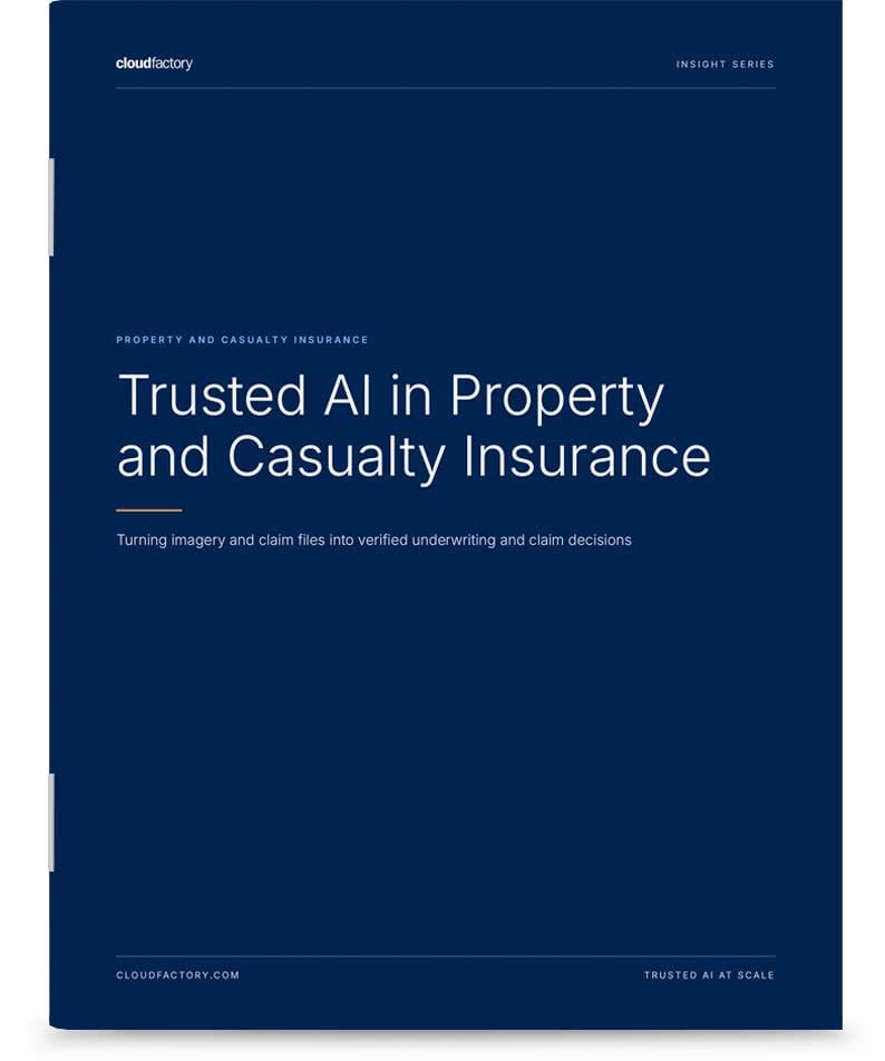 Trusted AI in P&C Insurance