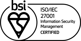 ISO/IEC 27001 Information Security Management Certified