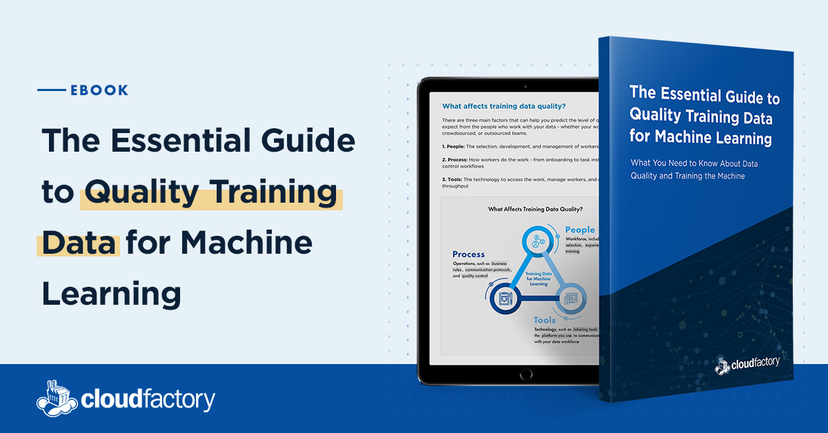 The Essential Guide To Quality Training Data For Machine Learning
