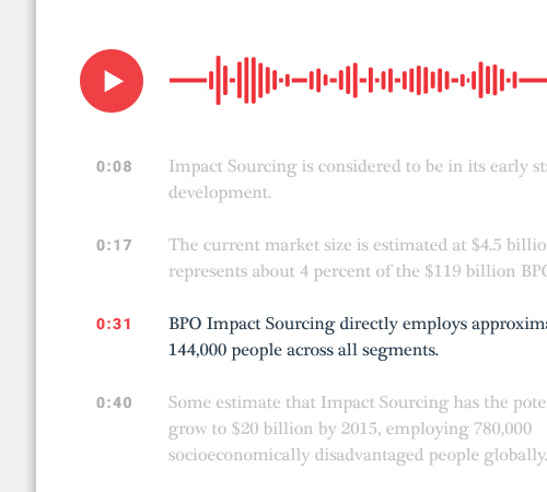 Audio Transcription | CloudFactory