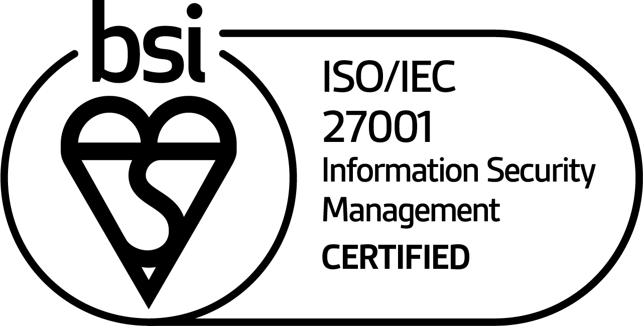 ISO/IEC 27001 Information Security Management Certified