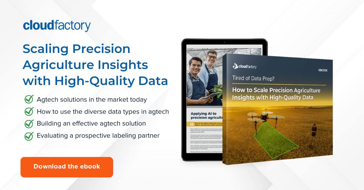 Scale Precision Agriculture Insights with High-Quality Data
