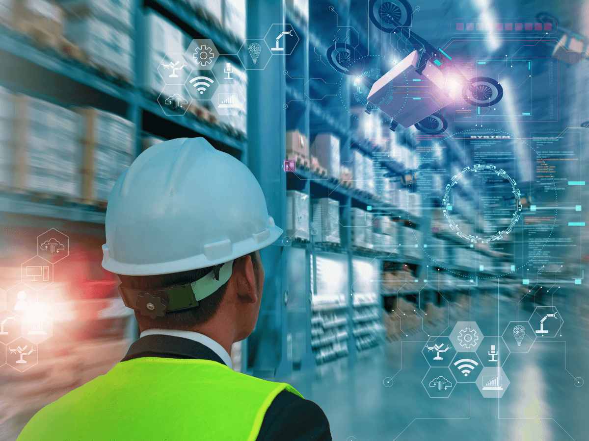 Drone technology that powers warehouse drones